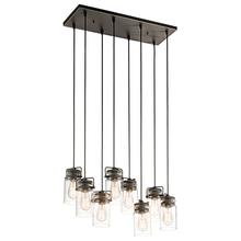  42890OZ - Linear Chandelier 8Lt