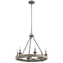  43823WZC - Chandelier 6Lt