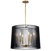  44167BK - Chandelier/Pendant 6Lt