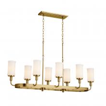  52453NBR - Linear Chandelier 8Lt