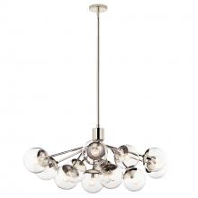  52703PNCLR - Linear Chandelier Convertible 12Lt