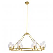  KCH0103R-8NB - Calabria 8-light Round Chandelier