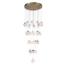  KCH3210R-27BS - Pensey Multi - Light Chandelier In Brushed Gold Finish