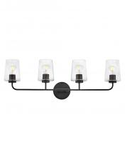  853454BK-CL - Large Four Light Vanity