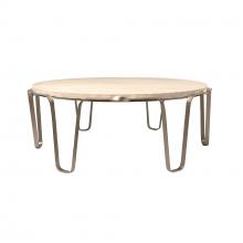  525TC41A - Devereaux Coffee Table - Chablis Silver