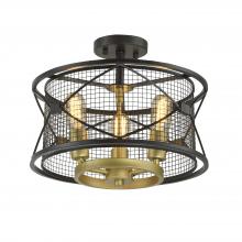  612600 - Harlequin 3-Lt Ceiling Light