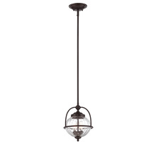  7-460-2-213 - Banbury 2-Light Pendant in English Bronze with Gold