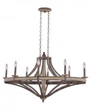  7048FG - Coronado 8 Light Oval Chandelier