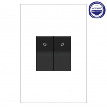  ASPD1531G277 - adorne® 277V Paddle Switch, Half-Size, Graphite, with Microban®