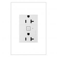  WNAR203W1 - adorne® 20A Smart Outlet with Netatmo, Plus-Size, White