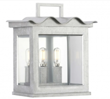  P560297-141 - POINT DUMEÂ® by Jeffrey Alan Marks for Progress Lighting Seamoor Galvanized Finish Outdoor Wall Lant