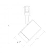 WAC US H-7013-CS-WT - Ocularc 7013 - 5CCT Track Luminaire