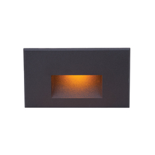  WL-LED100F-AM-BK - LEDme® Horizontal Step and Wall Light