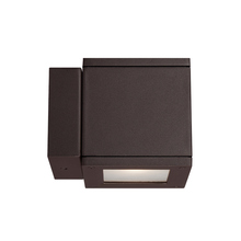  WS-W2504-BZ - RUBIX Outdoor Wall Sconce Light