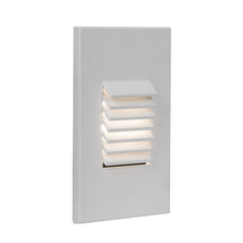  WL-LED220-AM-WT - LED Vertical Louvered Step and Wall Light