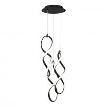  PD-47805R-BK - Interlace Chandelier Light