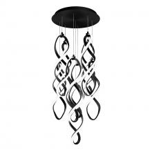  PD-47809R-BK - Interlace Chandelier Light