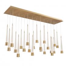  PD-59423L-AB - Quill Chandelier Light