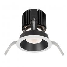 WAC US R4RD1T-F930-BKWT - Volta Round Shallow Regressed Trim with LED Light Engine