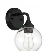  56201-FB - Glenda 1 Light Wall Sconce in Flat Black