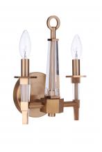  53262-SB - Tarryn 2 Light Wall Sconce in Satin Brass