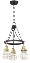  50623-FBSB - 3 Light Chandelier