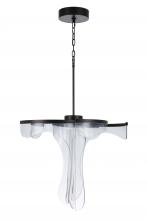  59695-FB-LED - Estrella 5 Arm LED Pendant in Flat Black