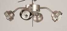  F400-BN-LED - Universal 4 Light Fitter in Brushed Satin Nickel