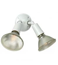  PH-2W - 2 Light PAR Holder in White