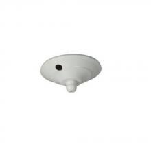  RP-3801W - LKE 1 Hole Cap, Nut & Finial in White