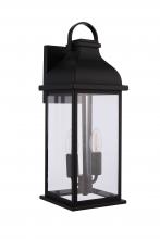  ZA7214-MN - Bent Tree 2 Light Outdoor Wall Lantern in Midnight