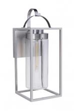  ZA4834-SA - Neo 1 Light Extra Large Outdoor Wall Lantern in Satin Aluminum