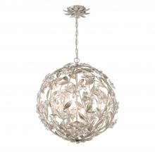  MSL-316-SA - Marselle 6 Light Antique Silver Pendant