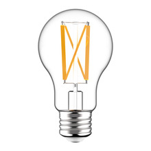 RAB Lighting A19-10-E26-930-F-C - DECORATIVE 1100 LUMENS A19 10W BASE E26 90CRI 3000K FILAMENT CLEAR