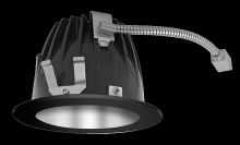  NDLED4RD-80YYHC-S-B - RECESSED DOWNLIGHTS 12 LUMENS NDLED4RD 4 INCH ROUND UNIVERSAL DIMMING 80 DEGREE BEAM SPREAD 2700K