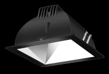  NDLED4SD-50YN-S-B - RECESSED DOWNLIGHTS 12 LUMENS NDLED4SD 4 INCH SQUARE UNIVERSAL DIMMING 50 DEGREE BEAM SPREAD 3500K