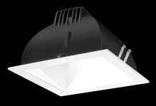  NDLED4SD-80N-W-W - RECESSED DOWNLIGHTS 12 LUMENS NDLED4SD 4 INCH SQUARE UNIVERSAL DIMMING 80 DEGREE BEAM SPREAD 4000K