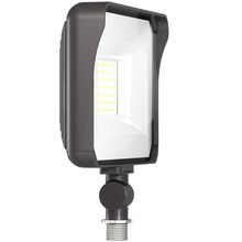  X34-55L/277 - Floodlights, 6690 lumens, X34, 55W, knuckle mount, 80CRI 5000K, bronze, 277V