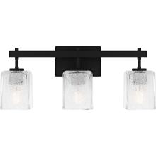  BTH8622MBK - Brenthouse 3-Light Matte Black Bath Light