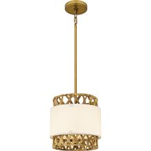  KAT1510BRG - Kate 1-Light Brushed Gold Mini Pendant