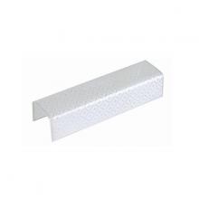  50/236 - 24 inch U-Channel Shade; Horizontal Hole Centered 6-1/2 inch From End; 1/8 White Slip