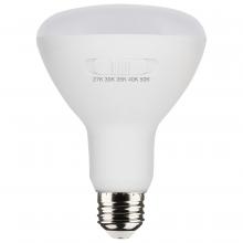  S11780 - 8.5 Watt BR30 LED; Medium Base; CCT Selectable; White Finish; 90 CRI; 120 Volt; 6 Pack