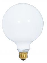  S3001 - 40 Watt G40 Incandescent; Gloss White; 4000 Average rated hours; 280 Lumens; Medium base; 120 Volt