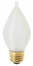  S3414 - 40 Watt C15 Incandescent; Spun White; 4000 Average rated hours; 316 Lumens; Medium base; 120 Volt