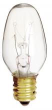  S3691 - 7 Watt C7 Incandescent; Clear; 3000 Average rated hours; 35 Lumens; Candelabra base; 120 Volt