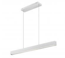  1016-45L-BN-LED - 1 Light Linear Chandelier