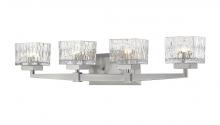  1927-4V-BN-LED - 4 Light Vanity