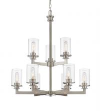  462-9BN - 9 Light Chandelier