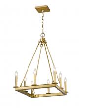  482S-8-20OBR - 8 Light Chandelier