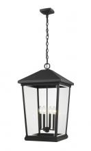  568CHXXL-BK - 4 Light Outdoor Chain Mount Ceiling Fixture